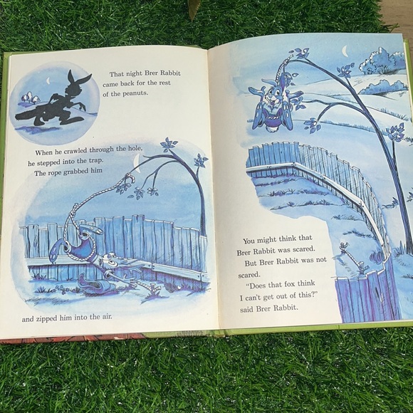 Brer Rabbit and His Friends Book Vintage Hardcover Walt Disney 1973 Childrens - Picture 5 of 12